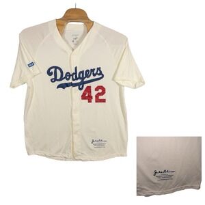 Los Angeles Dodgers SGA Jackie Robinson Jersey‎ Limited Edition MLB Baseball XL